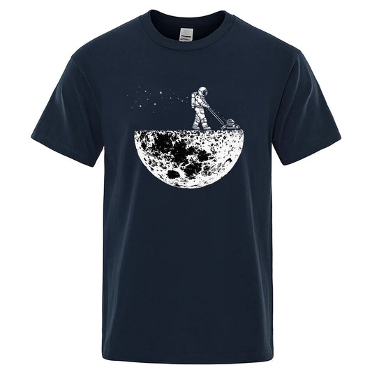 Astronauts Cherish The Lunar Environment Funny DTF Print T Shirt