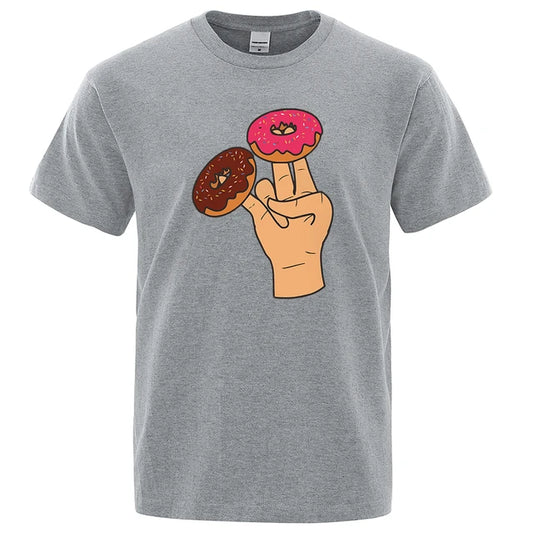 Two Donuts Are Necessary Everyday DTF Print T Shirt