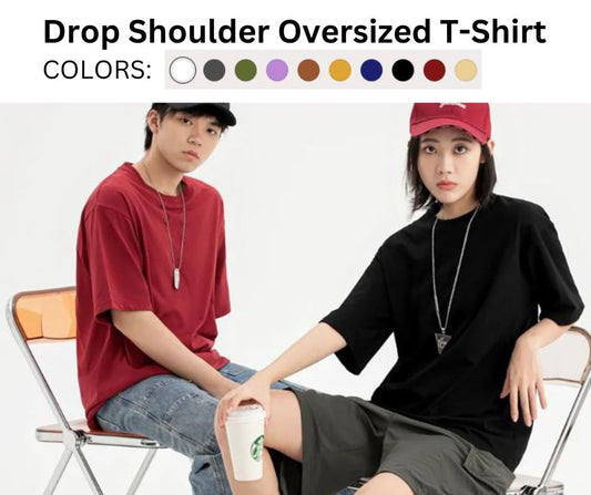 Drop Shoulder Oversized T-Shirt