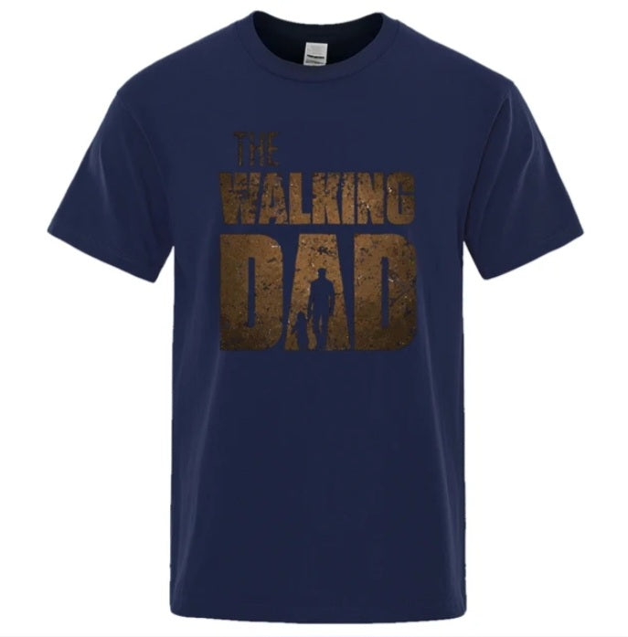 The Walking Dad Funny Street DTF Print T Shirt